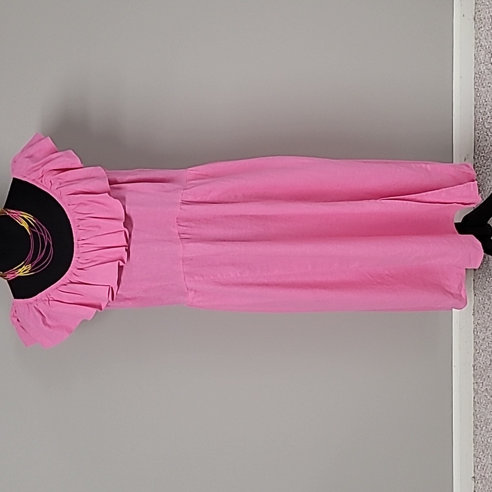 Women's Ruffle Sleeveless A-Line Dress - Ava & Viv View 4
